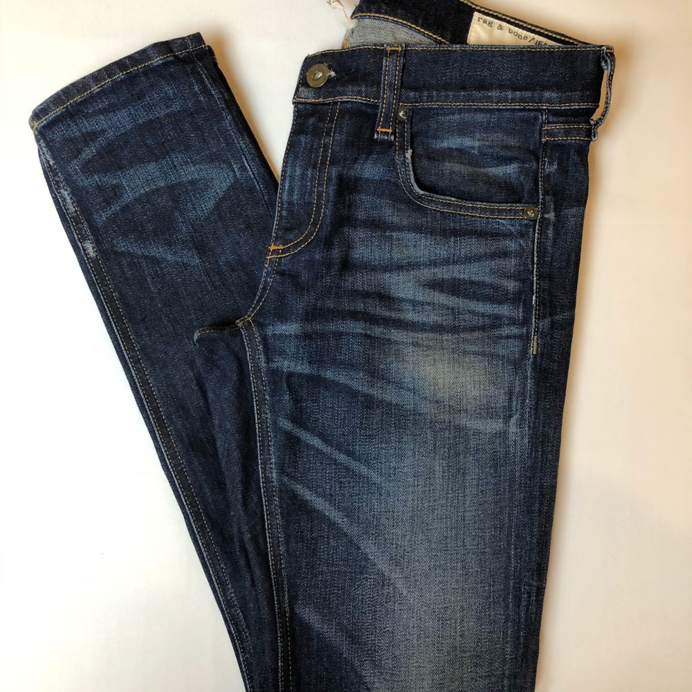 Rag & Bone Dre skinny jeans dark wash